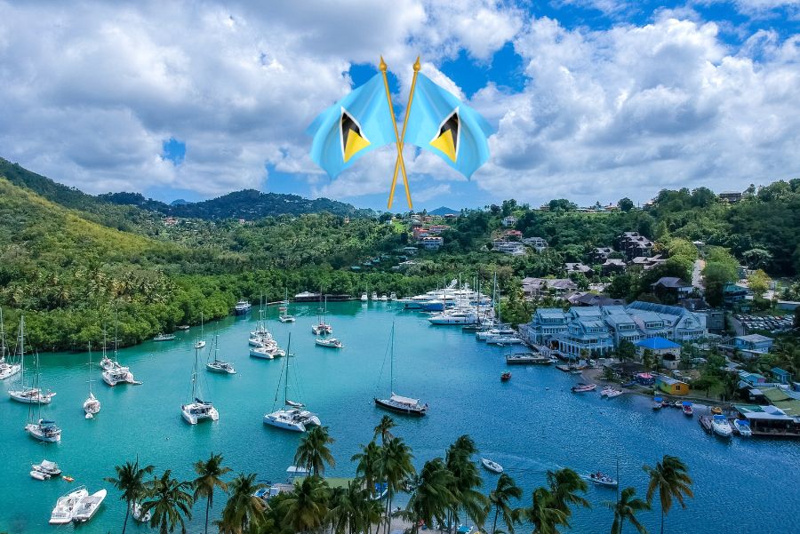 Saint Lucia — cảnh quan quốc gia